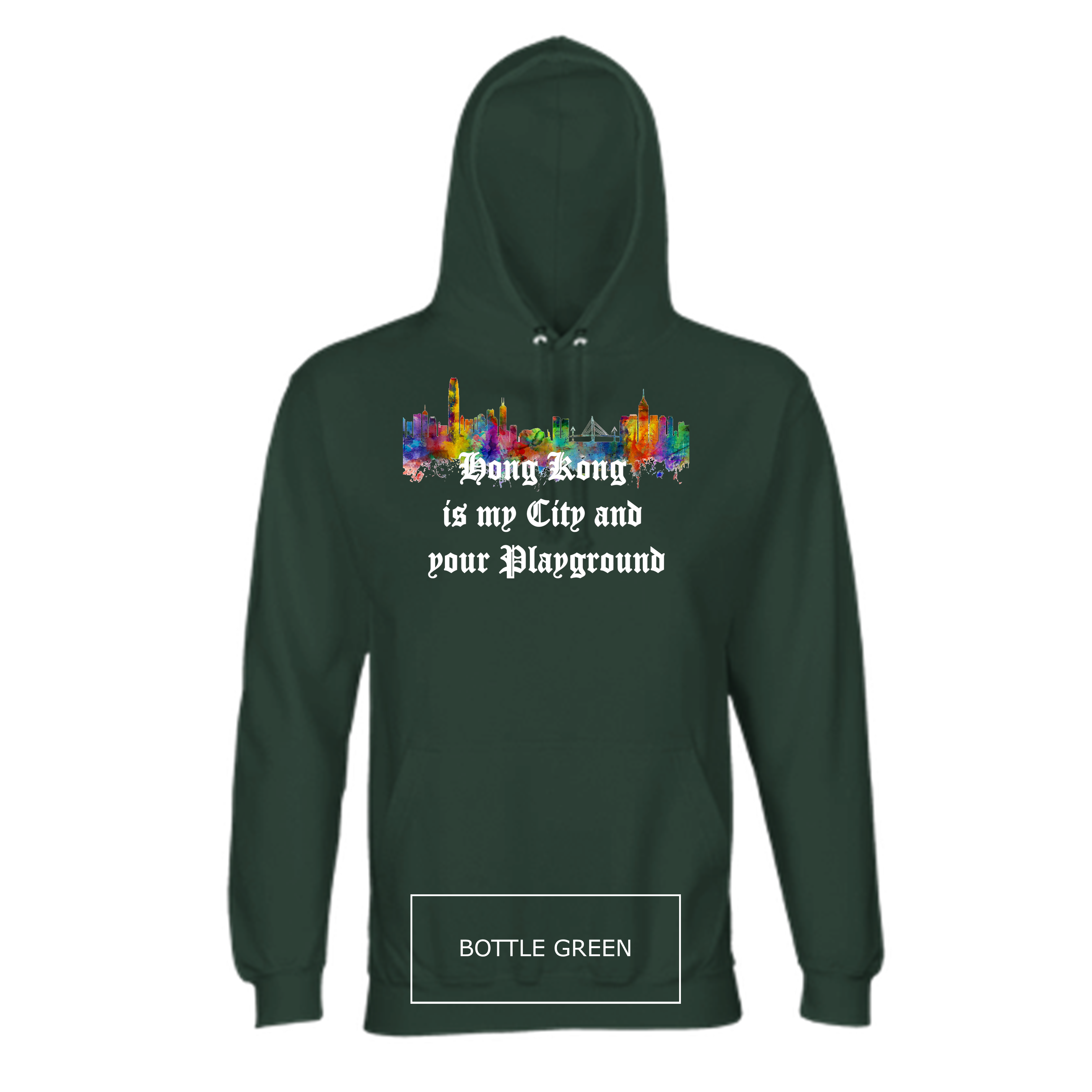 Preview: Organic Unisex Hoodie Black Edtion ♥ Emily Venz