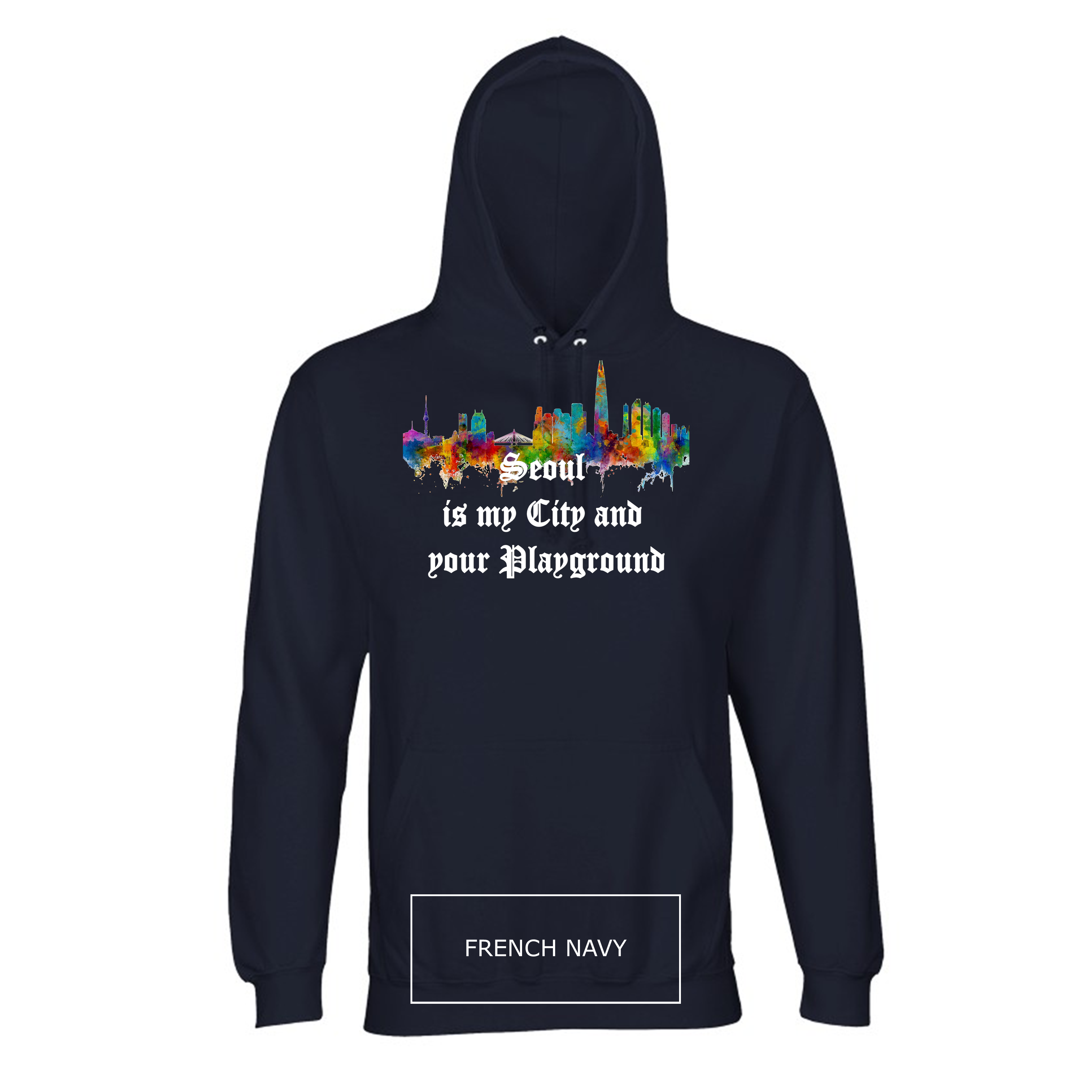 Preview: Organic Unisex Hoodie Black Edtion ♥ Emily Venz