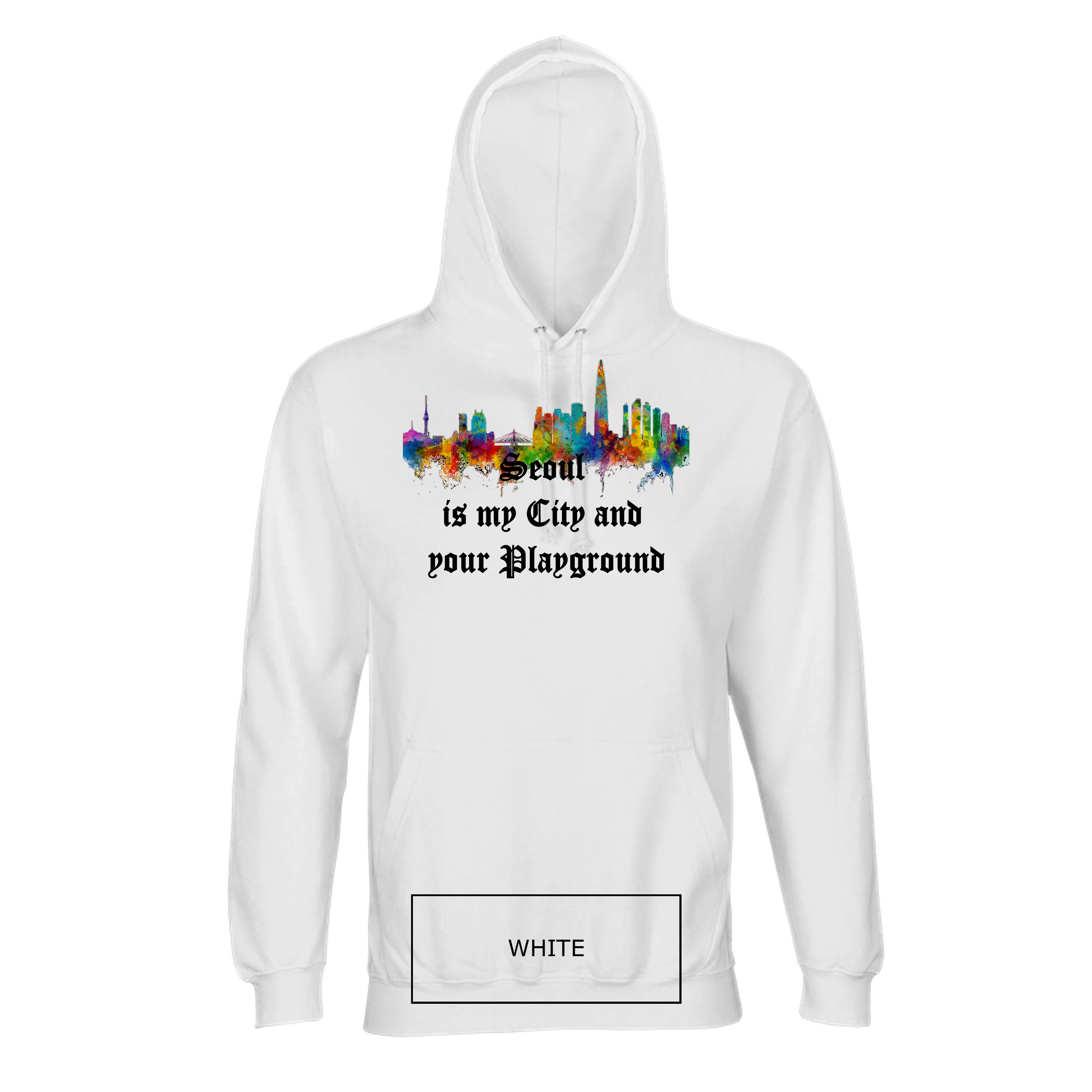 Preview: Organic Unisex Hoodie White Edtion ♥ Emily Venz