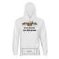 Preview: Organic Unisex Hoodie White Edtion ♥ Emily Venz