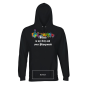 Preview: Organic Unisex Hoodie Black Edtion ★ Rachel Cook