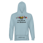 Preview: Organic Unisex Hoodie White Edtion ★ Rachel Cook