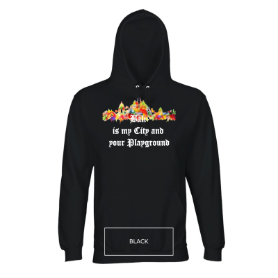 Organic Unisex Hoodie Black Edtion ♥ Emily Venz