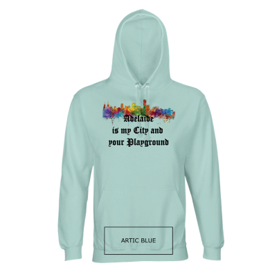 Organic Unisex Hoodie White Edtion ♥ Emily Venz