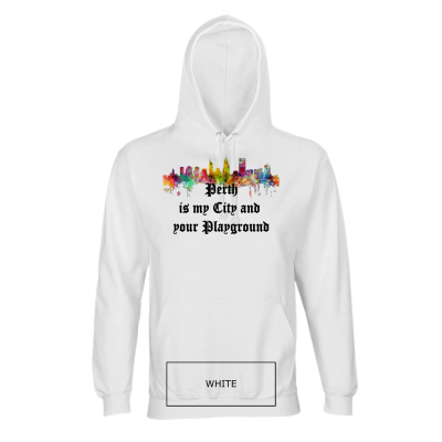 Organic Unisex Hoodie White Edtion ♥ Emily Venz
