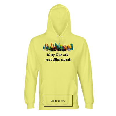 Organic Unisex Hoodie White Edtion ♥ Emily Venz