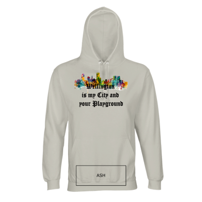 Organic Unisex Hoodie White Edtion ♥ Emily Venz