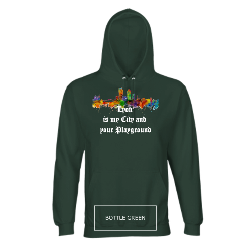 Organic Unisex Hoodie Black Edtion ♥ Emily Venz