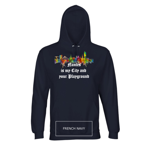 Organic Unisex Hoodie Black Edtion ♥ Emily Venz