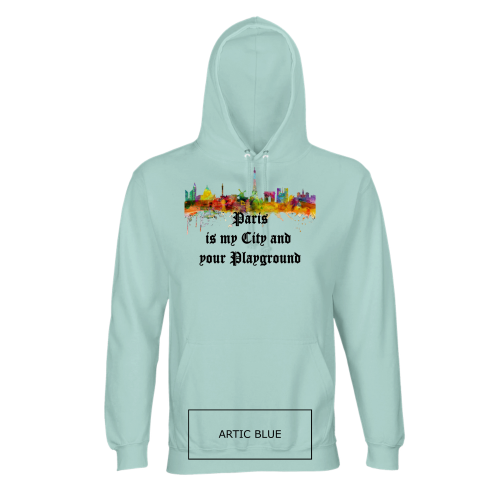 Organic Unisex Hoodie White Edtion ♥ Emily Venz