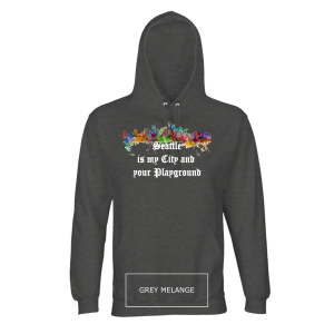 Organic Unisex Hoodie Black Edtion ★ Rachel Cook