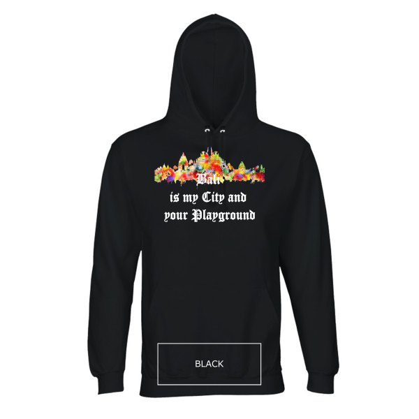 Organic Unisex Hoodie Black Edtion ♥ Emily Venz