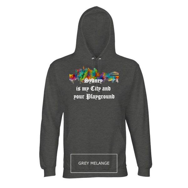 Organic Unisex Hoodie Black Edtion ♥ Emily Venz