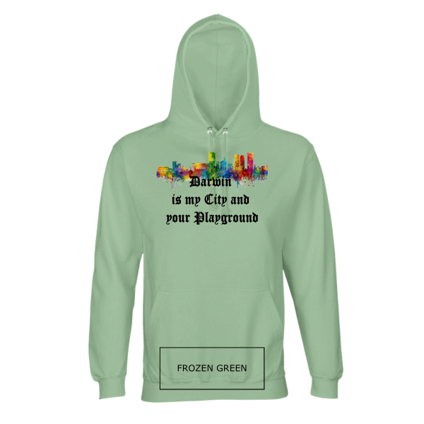 Organic Unisex Hoodie White Edtion ♥ Emily Venz