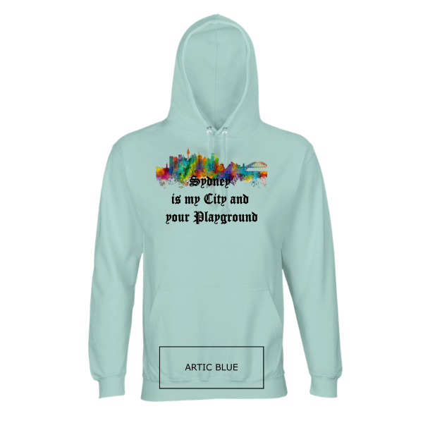 Organic Unisex Hoodie White Edtion ♥ Emily Venz
