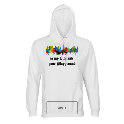 Organic Unisex Hoodie White Edtion