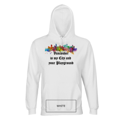 Organic Unisex Hoodie White Edtion ★ Rachel Cook