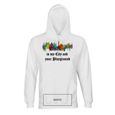 Organic Unisex Hoodie White Edtion