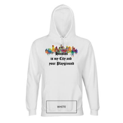 Organic Unisex Hoodie White Edtion ★ Rachel Cook