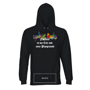 Organic Unisex Hoodie Black Edtion ♥ Emily Venz