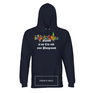 Organic Unisex Hoodie Black Edtion ♥ Emily Venz