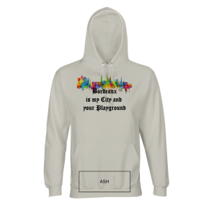 Organic Unisex Hoodie White Edtion ♥ Emily Venz