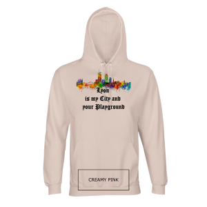 Organic Unisex Hoodie White Edtion ♥ Emily Venz