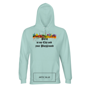 Organic Unisex Hoodie White Edtion ♥ Emily Venz