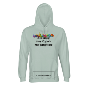 Organic Unisex Hoodie White Edtion ♥ Emily Venz