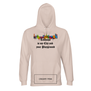 Organic Unisex Hoodie White Edtion ♥ Emily Venz